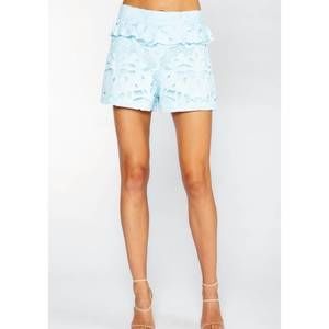 NEW S'EDGE azalea shorts in sky
